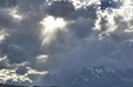 astounding sky heart (sign of love) in Chile